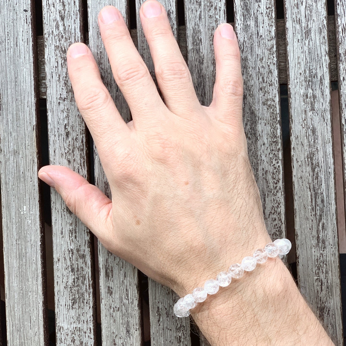 Crackle Quartz bracelet