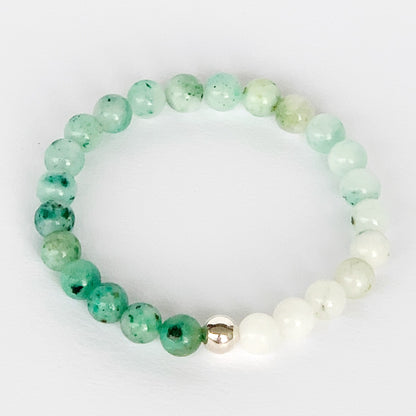 Kiwi Jasper Ombre bracelet