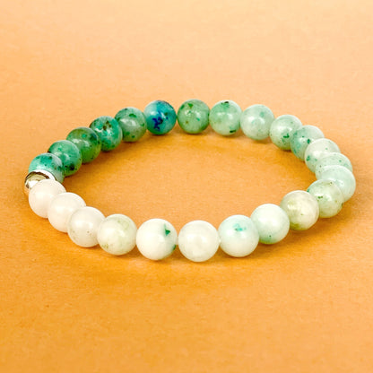 Kiwi Jasper Ombre bracelet