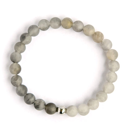 Cloudy Quartz Ombre bracelet