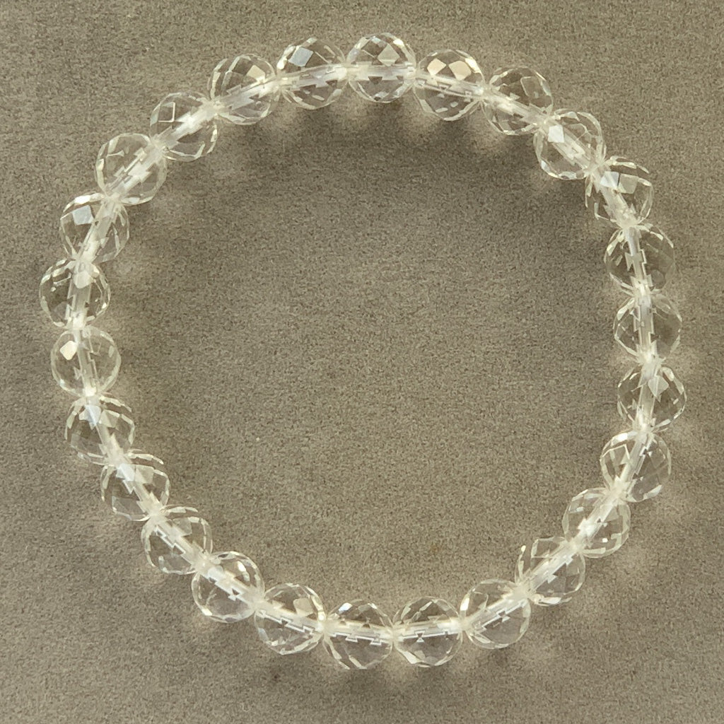 Faceted Quartz bracelet